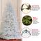 6.5ft. Pre-Lit Dunhill® White Fir Artificial Christmas Tree, Clear Lights
